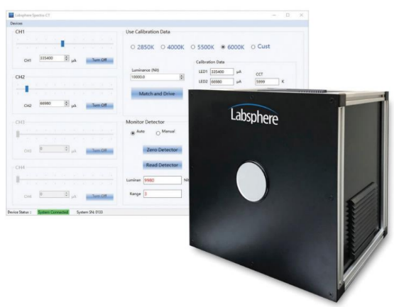 Spectra-CT 色溫可調(diào)積分球校準光源